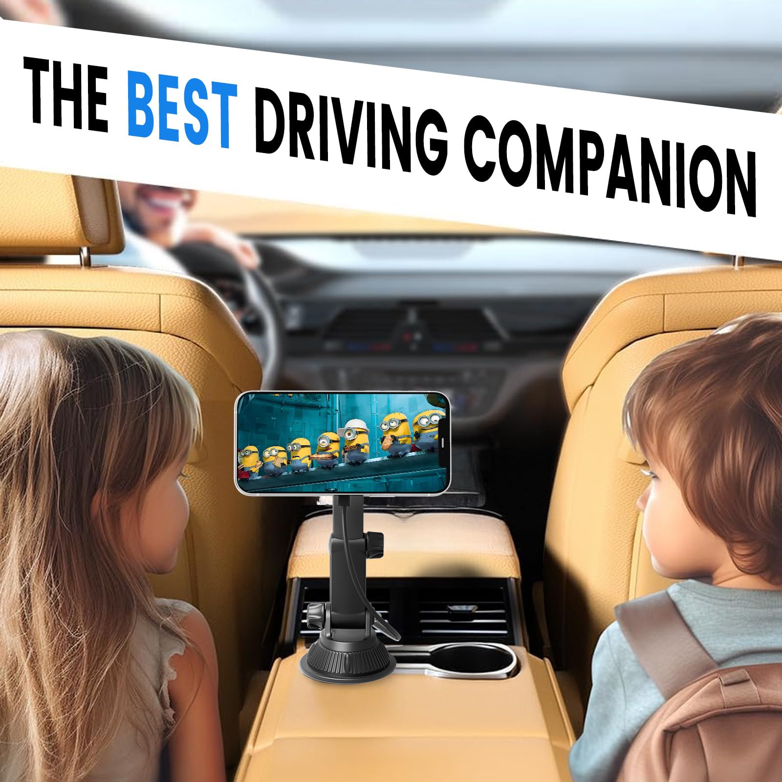 Ohlpro For Magsafe Cup Holder Car Mount Charger For Iphone 16, 15W Fast Charging Magnetic Cupholder Phone Mount, Compatible With